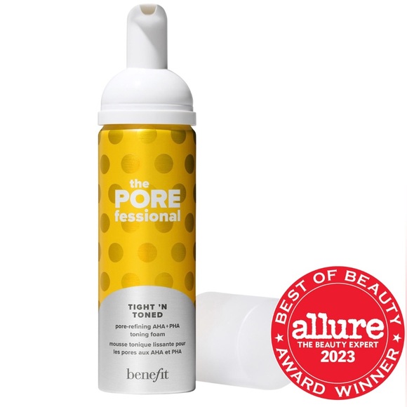 Benefit The POREfessional Tight ‘N Toned Pore-refining AHA+PHA toning foam - Picture 2 of 15